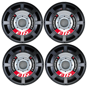 X4 PACK CELESTION FTR15-4080F 15" 600w  SPEAKER / SUBWOOFER