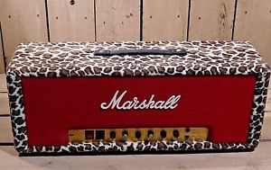 Vintage 1977 Marshall JMP 50W Lead MK II Model 2204 Amp Head Leopard! NO RESERVE