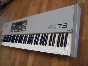 Akai AX73 Analog Keyboard Synthesizer. Real 80s Analog VCOs. 1er Hand.