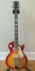 Vintage Japan Greco Les Paul Standard 1978 Sunburst Flametop Bigsby Gibson Copy