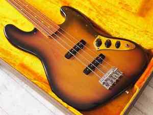 2000's Fender Jaco Pastorius Jazz Bass Fretless Electric Bass Free Shipping