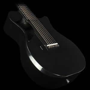 Journey Instruments OF660 Carbon Fiber Acoustic-Electric Guitar Black