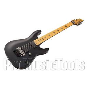Schecter Jeff Loomis-7 FR SBK - Satin Black *NEW* nevermore hellraiser c c7 bks