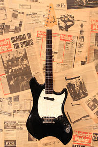 1969 Fender MUSICLANDER "Black Finish" Free Shipping "Full Original" Vintage