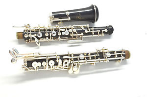 Fox 400 Professional Full Wood Conservatory Oboe Left F & 3rd Octave Mint Cond.!