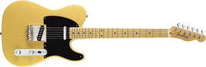 Fender American Vintage 52 Telecaster Maple w/Case Butterscotch Blonde DEMO