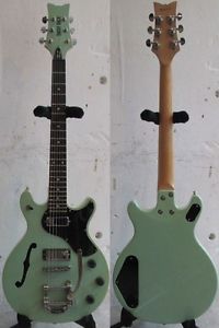 Daisy Rock Retro-H De-Luxe Green System Stylish Semi Hollow Type Guitar From JP