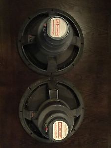 ALTEC 604-E2 RED SERIES STUDIO MONITOR COAXIAL/DUPLEX ALNICO SPEAKERS