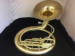Pan American 68K (Conn 14K) Bb Satin Brass Finish Sousa/Sousaphone 1937 Vintage
