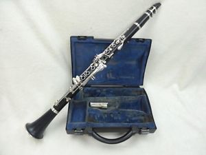 Buffet Crampon E10 Wooden Bb Clarinet, New Pads! Silver Plated! E11 Variant