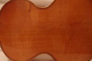 Very-beautifu old Stauffer model guitar