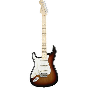 Fender American Standard Stratocaster Left Handed Electric Guitar 3Tone Sunburst