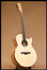 Maestro Guitars Raffles-MO CB A (Flamed Mango) 2015 Natural w/hard case #R931