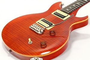 Paul Reed Smith SE Santana Orange PRS Used Guitar Free Shipping from Japan #g353
