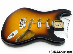 Fender Vintage 59 USA Strat BODY HARDWARE Stratocaster NITRO 3 Color Sunburst