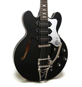 Epiphone Riviera P93 Custom Black Royale Ltd Ed Semi-Hollowbody Electric Guitar
