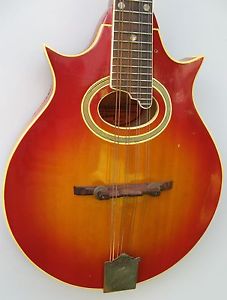 VINTAGE GIBSON A5 MANDOLIN (1963) CHERRY SUNBURST W/CASE TWO POINT
