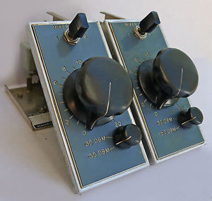 PAIR  GE GENERAL ELECTRIC  BA-21-B GERMANIUM TRANSISTOR RECORDING  MIC PRE AMPS