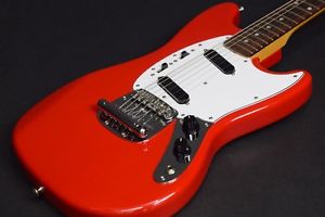 Fender Japan MG69 MH RED Used Electric Guitar Soft Case Free Shipping From JAPAN