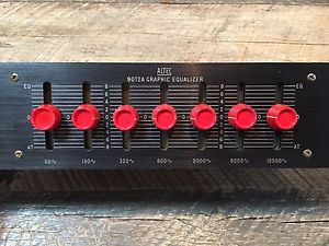 Altec 9072a Graphic Equalizer Passive EQ Vintage! Like 9062a, Langevin 252a