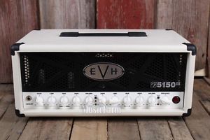 EVH 5150 III Electric Guitar Amplifier Head 50 Watt Tube Amp in Ivory B STOCK