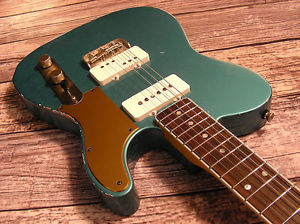 NEW! Shelton Electric Instruments TimeFlite GTX Ocean Turquoise Relic Jazzcaster