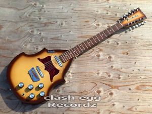 Danelectro 1961 Danelectro Bellzouki 12-String  7020  [Vintage] Free Shipping