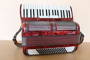 Scandalli Vintage Accordion 80 Bass Akkordeon Fisarmonica Old Model