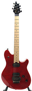 EVH Wolfgang WG Standard Electric Guitar - Transparent Red Quilted Maple