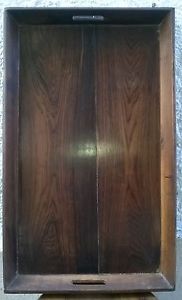 Antique Tray Composed of Two Superb Old Growth Solid BRW ( D. Nigra) Boards.