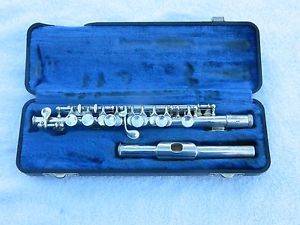 GEMEINHARDT 4SS SOLID SILVER PICCOLO *OVERHAULED*READY2PLAY*