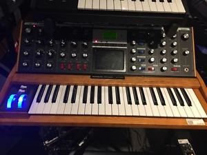 Moog Minimoog Voyager Performer Edition with Blue Wheel