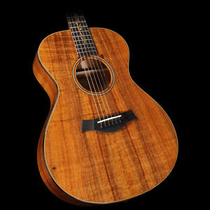 Used 2015 Taylor K22e AA Koa Top Grand Concert Acoustic/Electric Guitar Natural