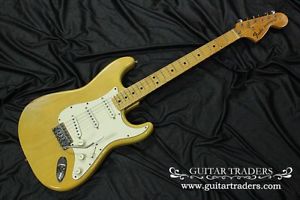 Fender 1973 Stratocaster "Blond Finish" Vintage Electric Guitar Free Shipping