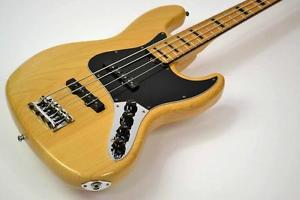 Free Shipping Used Fender American Deluxe Jazz Bass N3 ASH Electric Bass