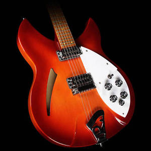 Beautiful & rare! Rickenbacker 330 - Color of the Year Amber Fire Glo - Mint!