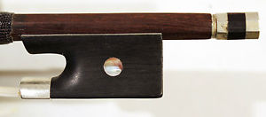 Französischer Geigenbogen ca. 1900, schwer - french violin bow ca. 1900, heavy