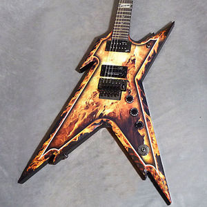 Free Shipping Used DEAN Dimebag Razorback Floyd (Explosion) Electric Guitar