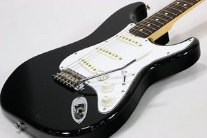 Fender Japan ST-STD BLK/R Black Made in Japan MIJ Used Free Shipping #g682