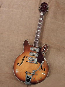 1967 Harmony H-76 Hollow Guitar Free Shipping Vintage