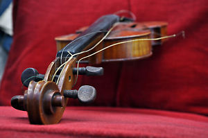 Violon Archet Etui Ancien Joseph Guarnerius Cremonae anno 1741 /53 cm Old Violin