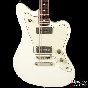 NEW FANO STANDARD JM6 P90 BOUTIQUE JAZZMASTER STYLE GUITAR OLYMPIC WHITE FINISH