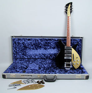 1998 Rickenbacker 325V59 Jetglo John Lennon Capri Electric Guitar USA w/OHSC