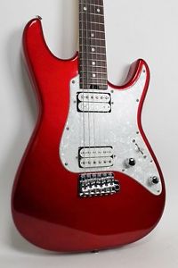 Brillbate LUDA Metallic Red Electric Guitar Free Shipping