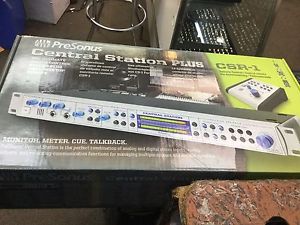 PreSonus Central Station Plus Studio Control Center w/ CSR-1 Remote Control CSR