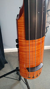 NEW NS Design Wav4 4 string Electric Upright Bass AMBER BURST Finish