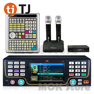 Taijin TJ Media Korea Karaoke machine ziller S70L w/ 2 Wireless Mic, Big Remote