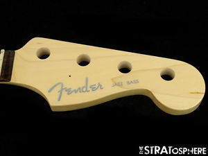 * Fender American Deluxe Fretless JAZZ BASS NECK J Bass USA Rosewood #244