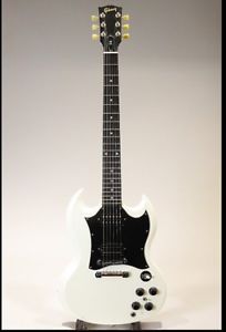 GIBSON 2010 SG Special Faded Mod Worn White w/soft case Free shipping #R946
