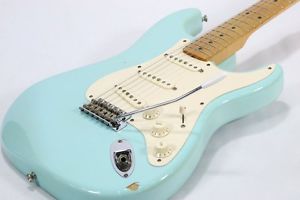 Fender Mexico Classic Series 50s Stratocaster Daphne Blue Used  Guitar F/S